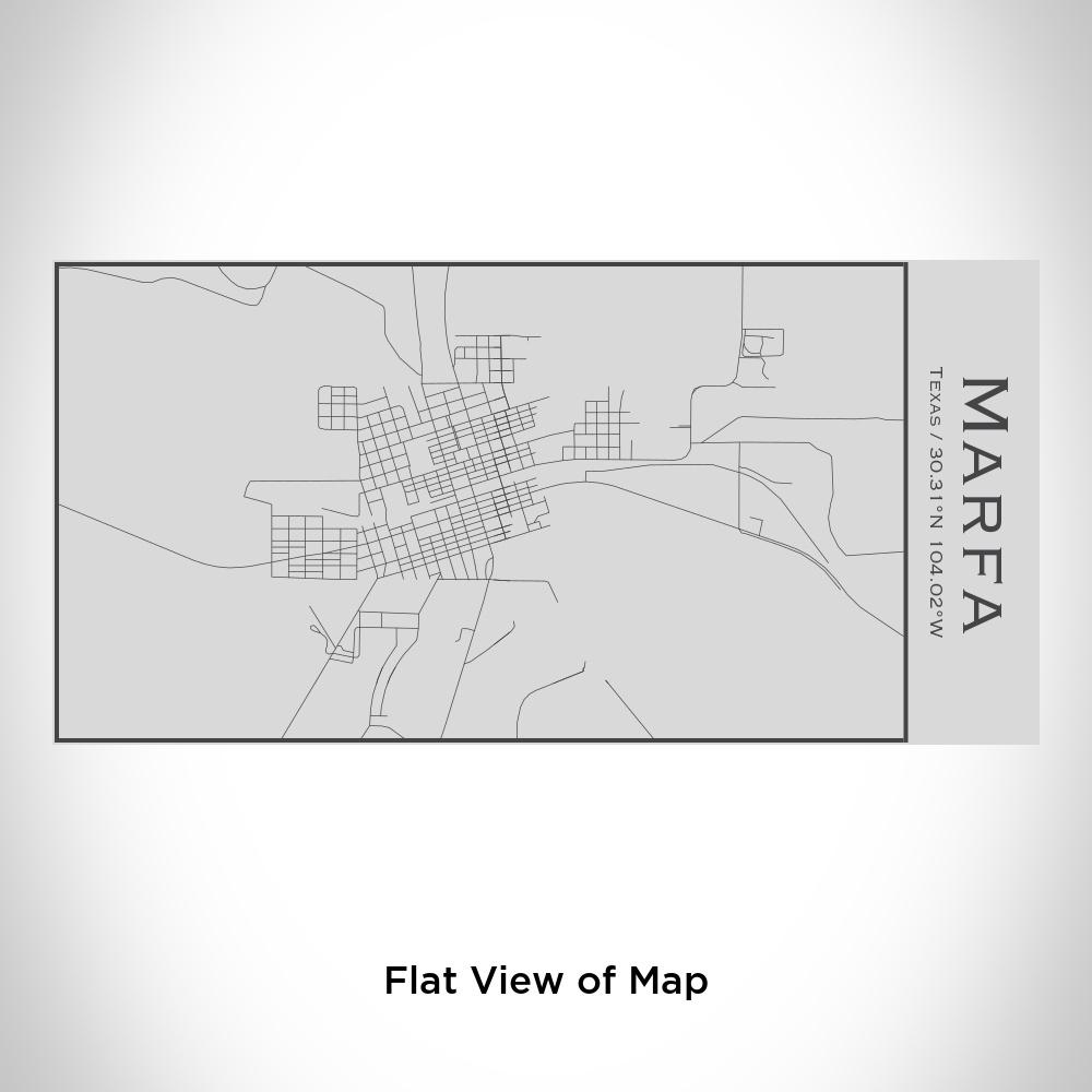 Marfa - Texas Map Insulated Bottle