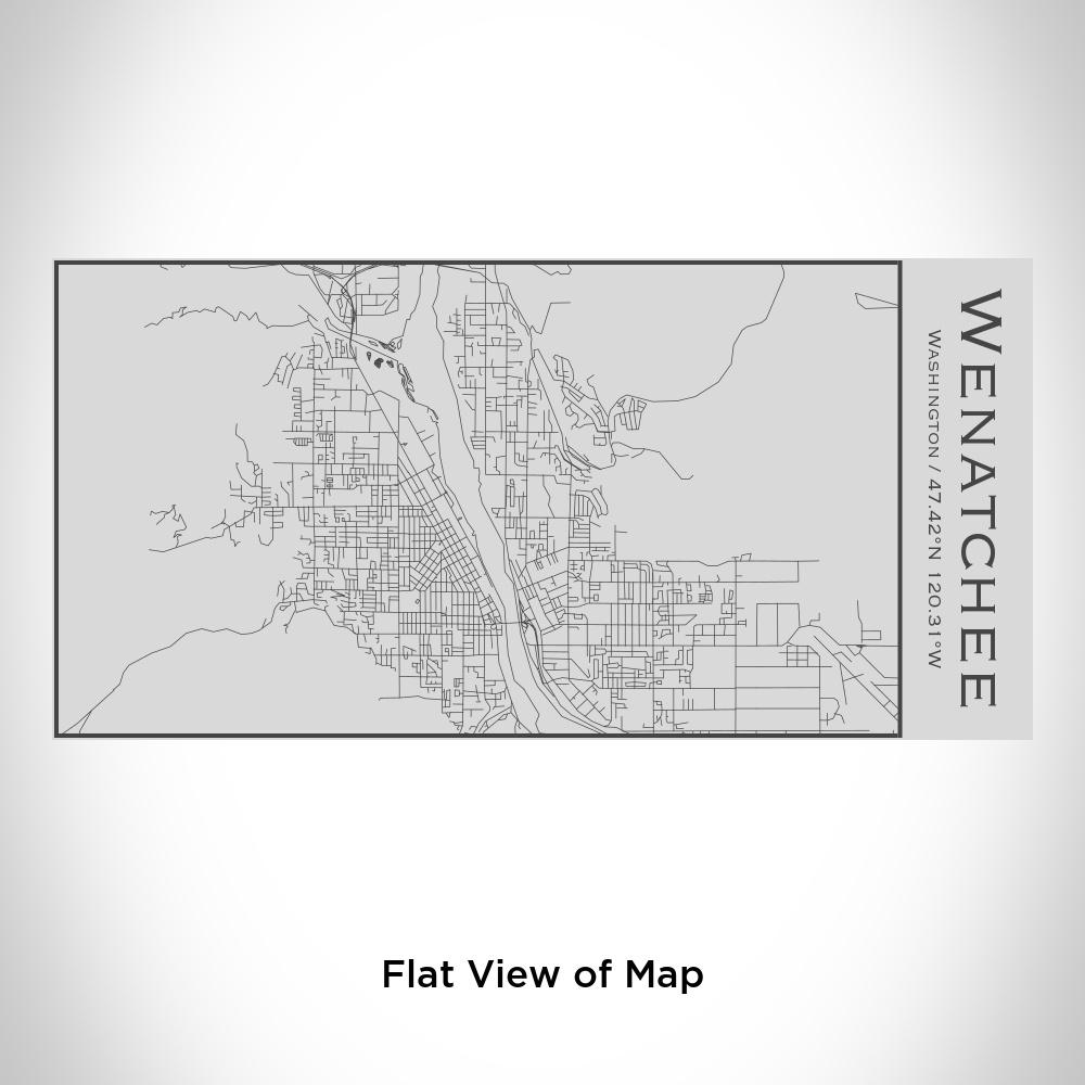 Wenatchee - Washington Map Insulated Bottle